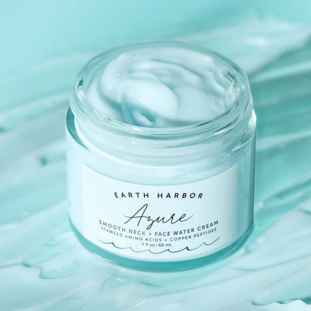 Earth Harbor Azure Peptide Smoothing Water Cream 2 oz.